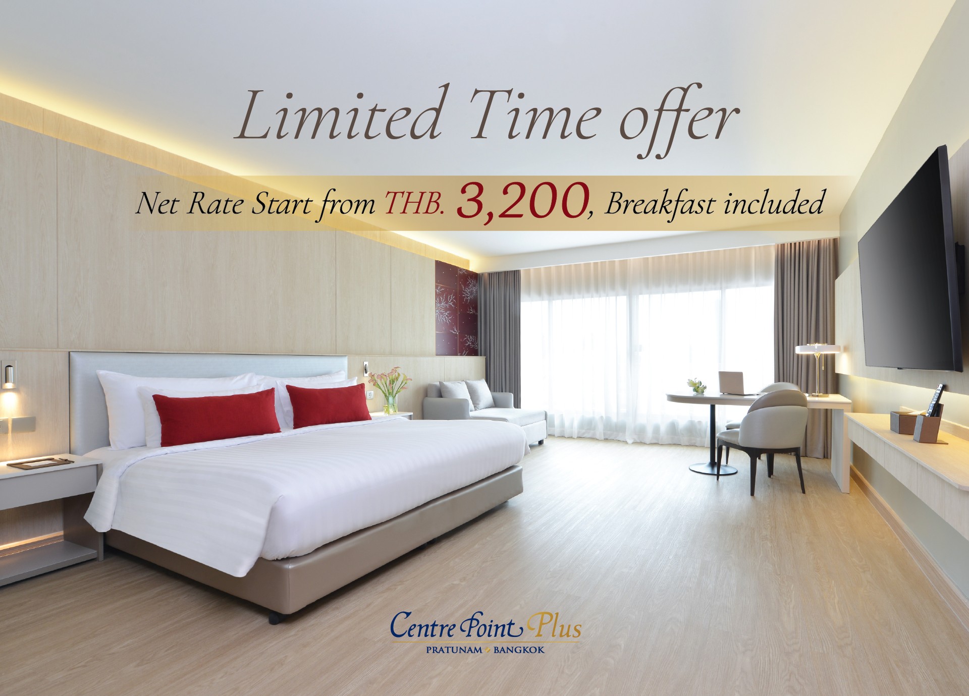 Centre Point Plus Hotel Pratunam - Early Bird Promotion
