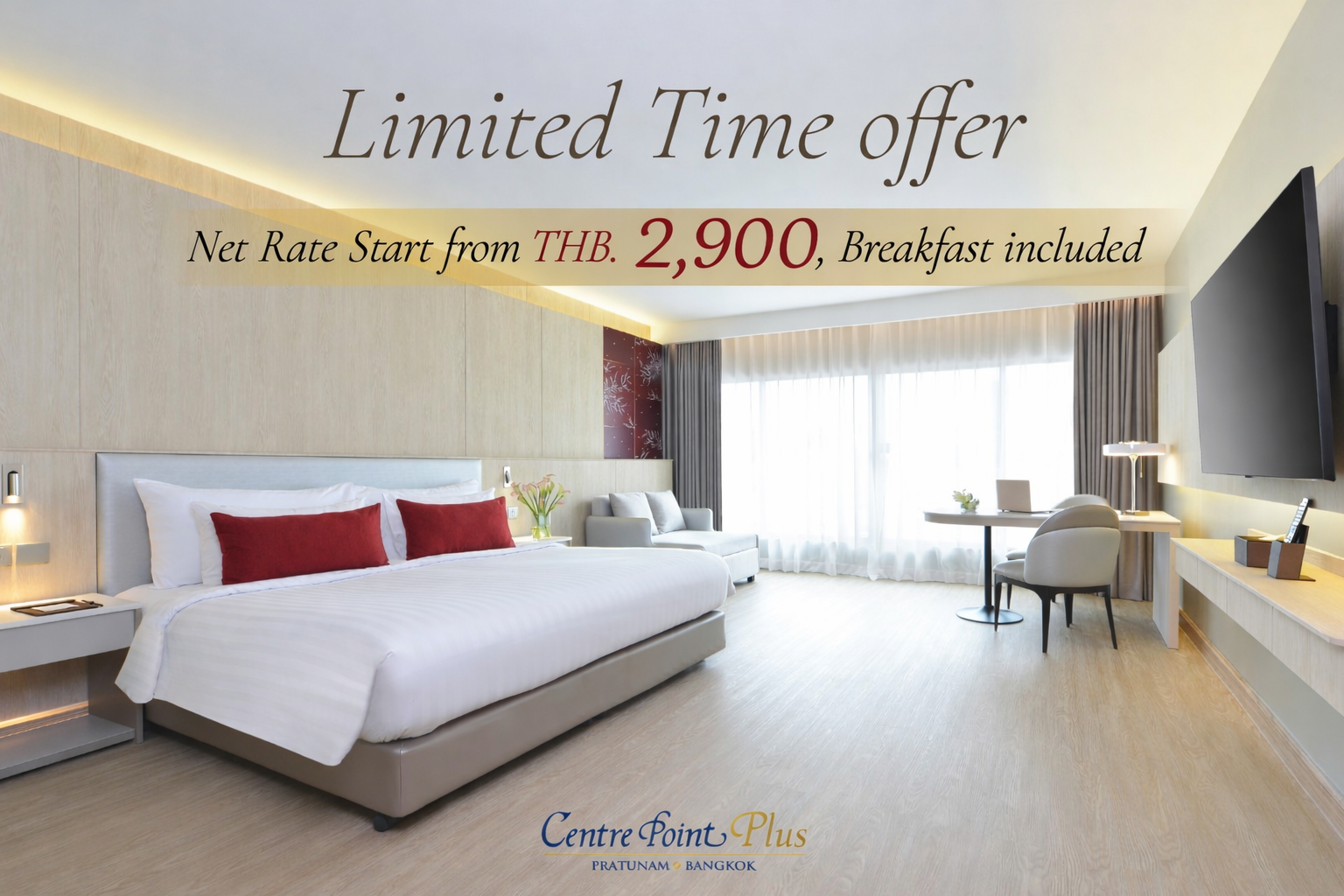 Centre Point Plus Hotel Pratunam - Early Bird Promotion